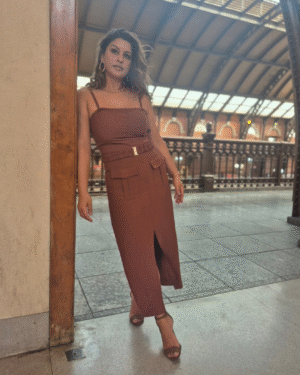 Vestido Midi com alça