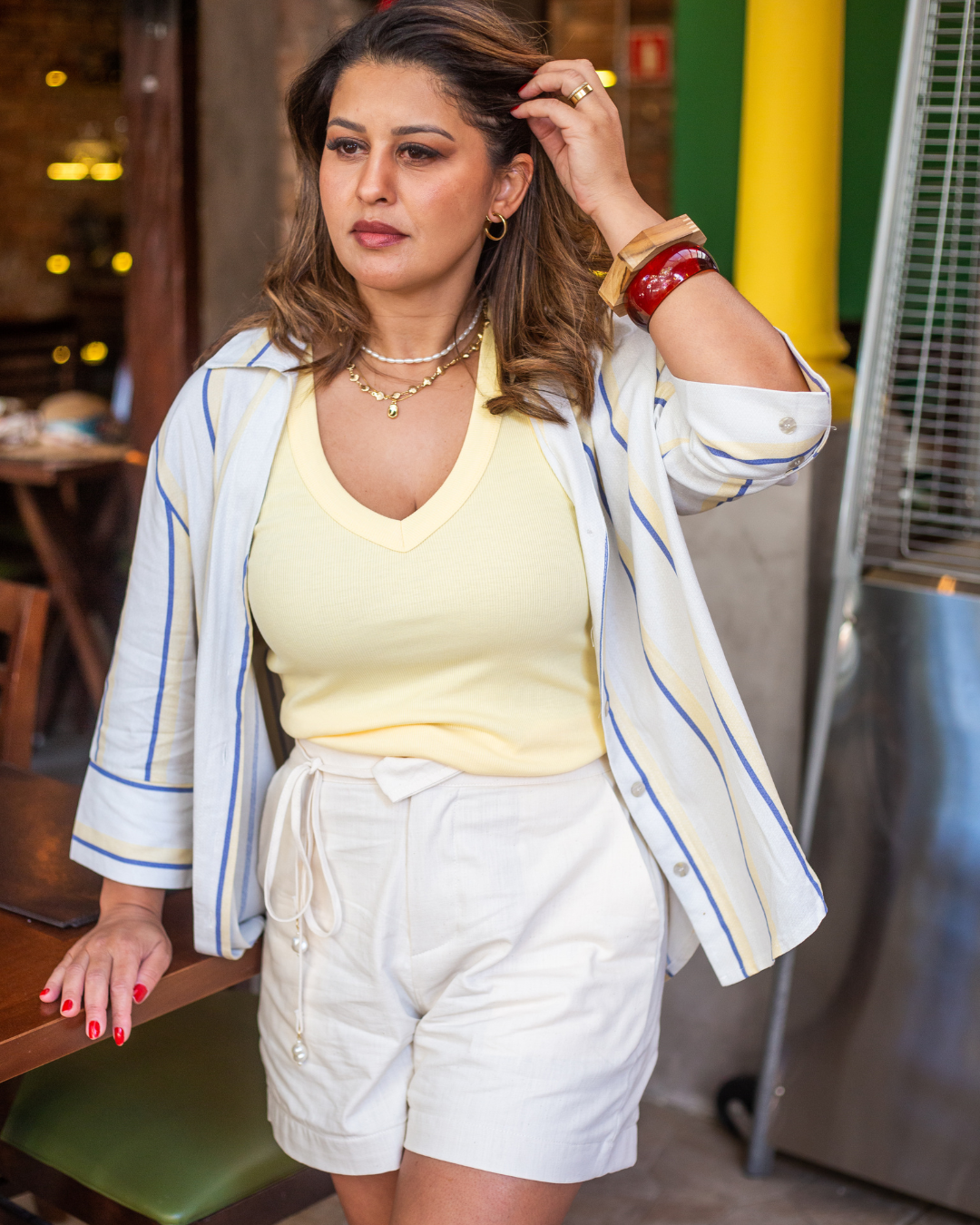 Bermuda 100% algodão