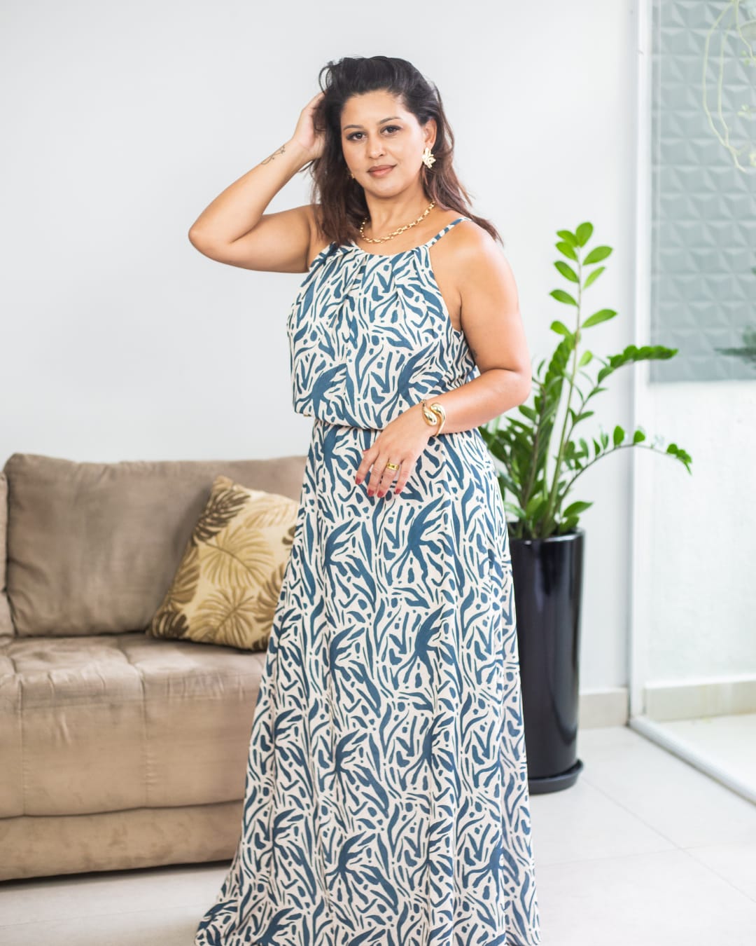 Vestido Frente Única