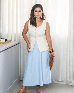 Colete Harmonia em alfaiataria